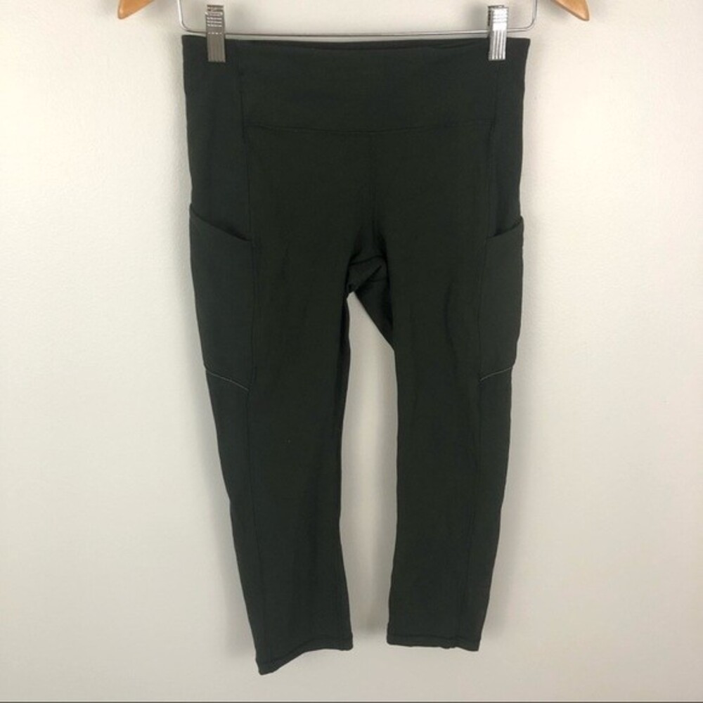 Lululemon Evergreen Speed Up Crop 21” Size 6 Athletic Workout Leggings Gym